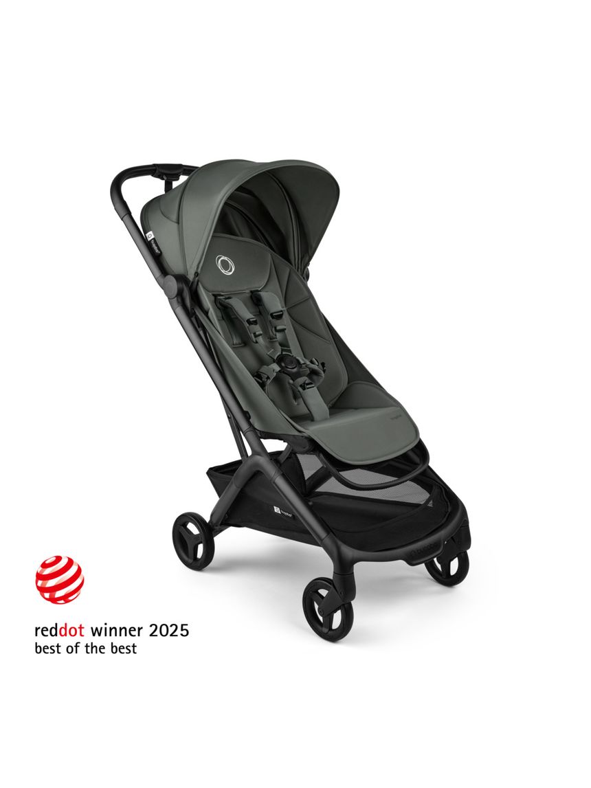 Passeggino da viaggio ultra-compatto butterfly 2 forest green - bugaboo