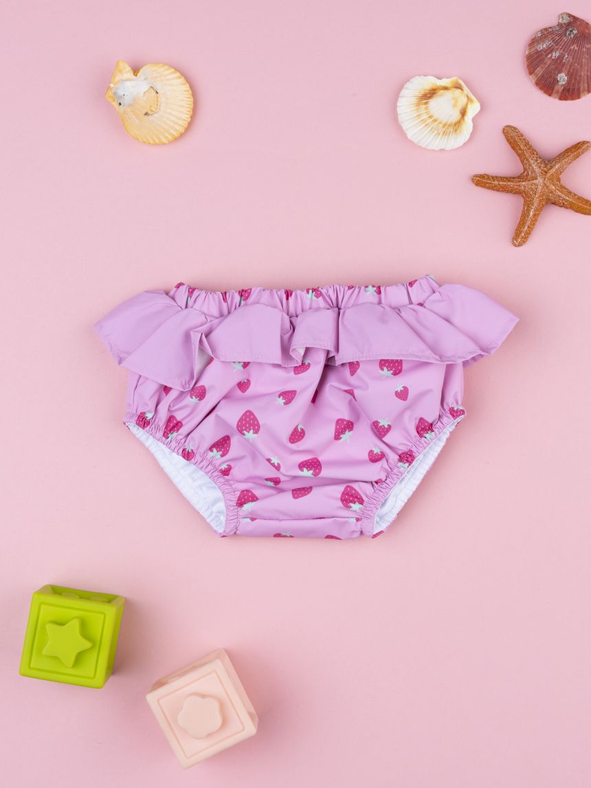 Costume antifugas bimba rosa rouches