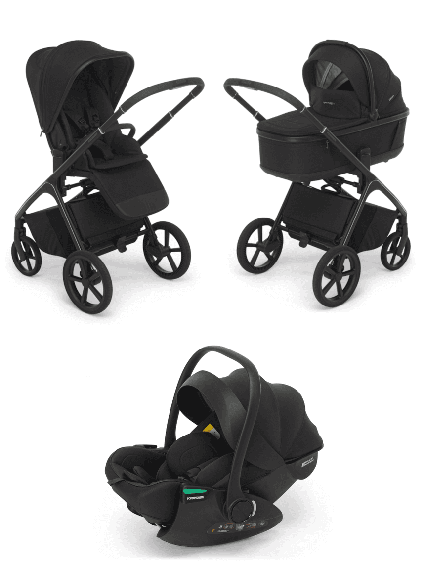 Trio commander onyx black disk rek ebony + adattatore - foppapedretti