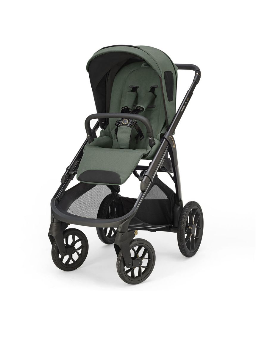 Passeggino aptica xt - taiga green, telaio total black - inglesina