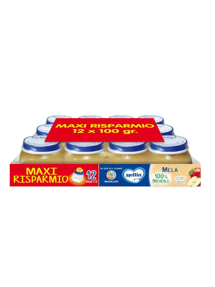 Omogeneizzato mela 12x100g - mellin