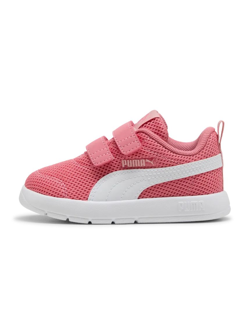 Scarpe bambina puma courtflex v3 mesh rosa