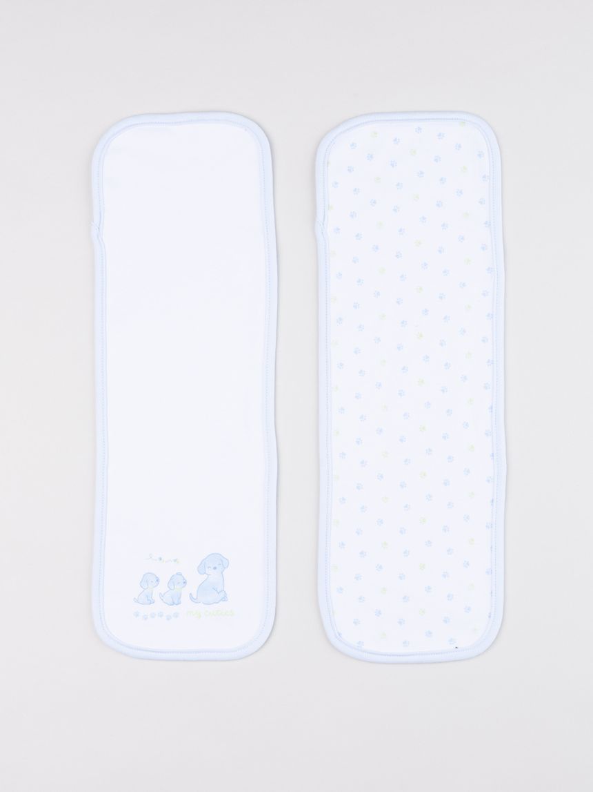 Pack 2 bavette antireflusso neonato