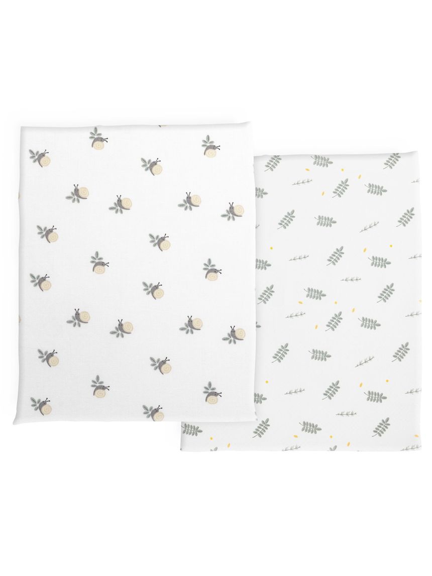 Set lenzuola bambu next2me forever  greenery - chicco