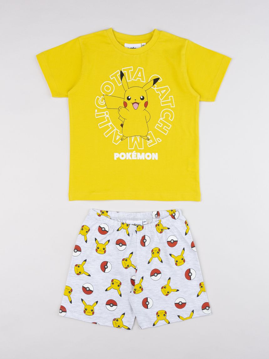 Pigiama estivo bambino pokémon