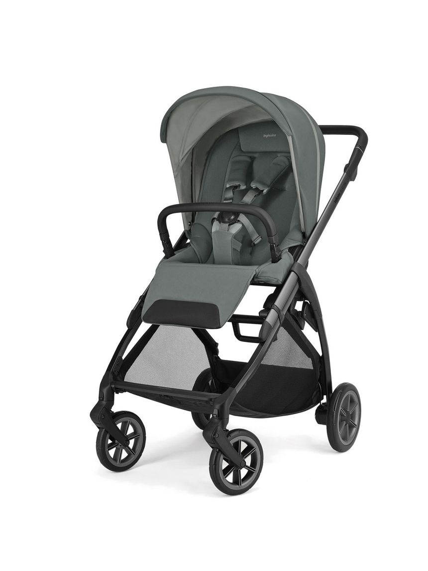 Passeggino electa - studio grey, telaio iron black - inglesina