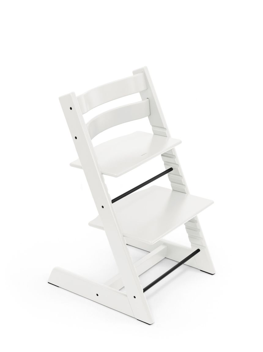 Sedia tripp trapp®  faggio - prodotto personalizzabile - bianco - stokke®