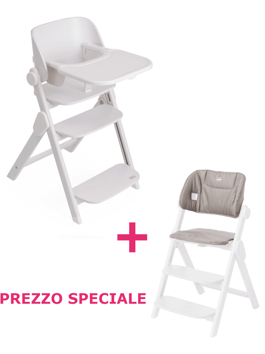 Sedia evolutiva meraviglia milk + cuscino a un prezzo speciale