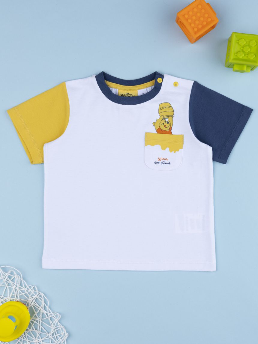 T-shirt mezza manica bimbo winnie the pooh