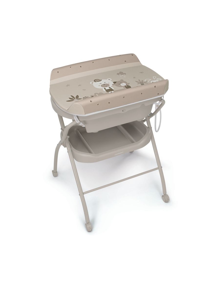 Bagnetto con fasciatoio bath&co bears - foppapedretti