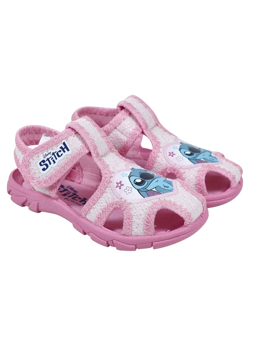 Sandali ragno rosa bimba stitch