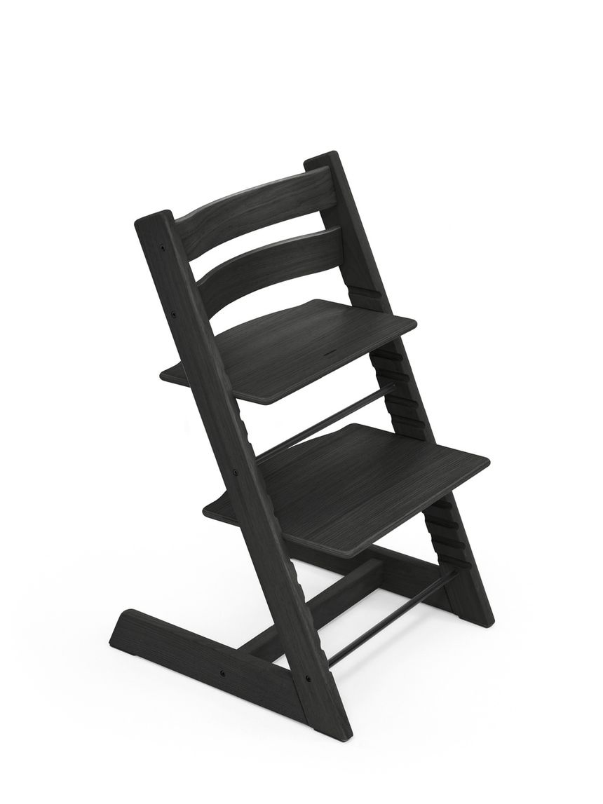 Sedia tripp trapp®  rovere - prodotto personalizzabile - nero - stokke®