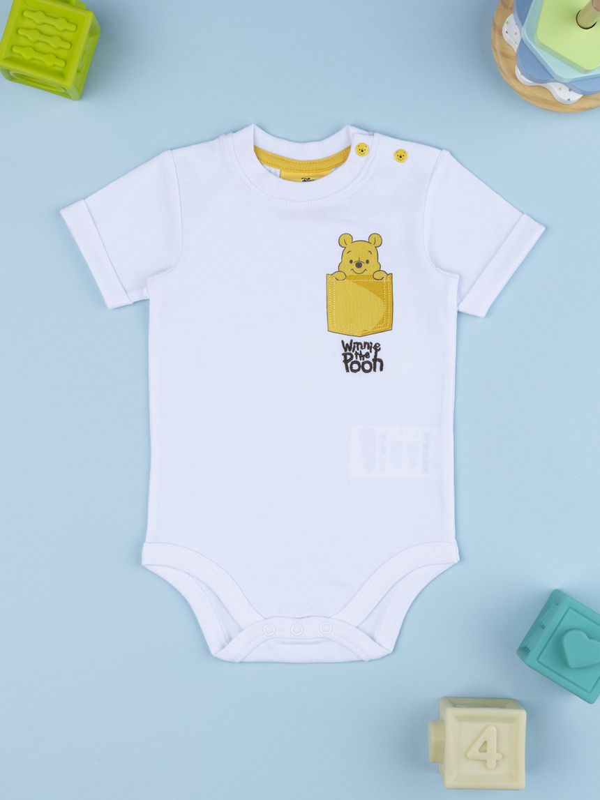 Body mezza manica bimbo winnie the pooh