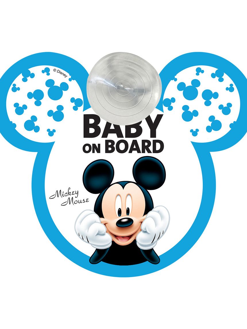 Baby on board mickey - disney