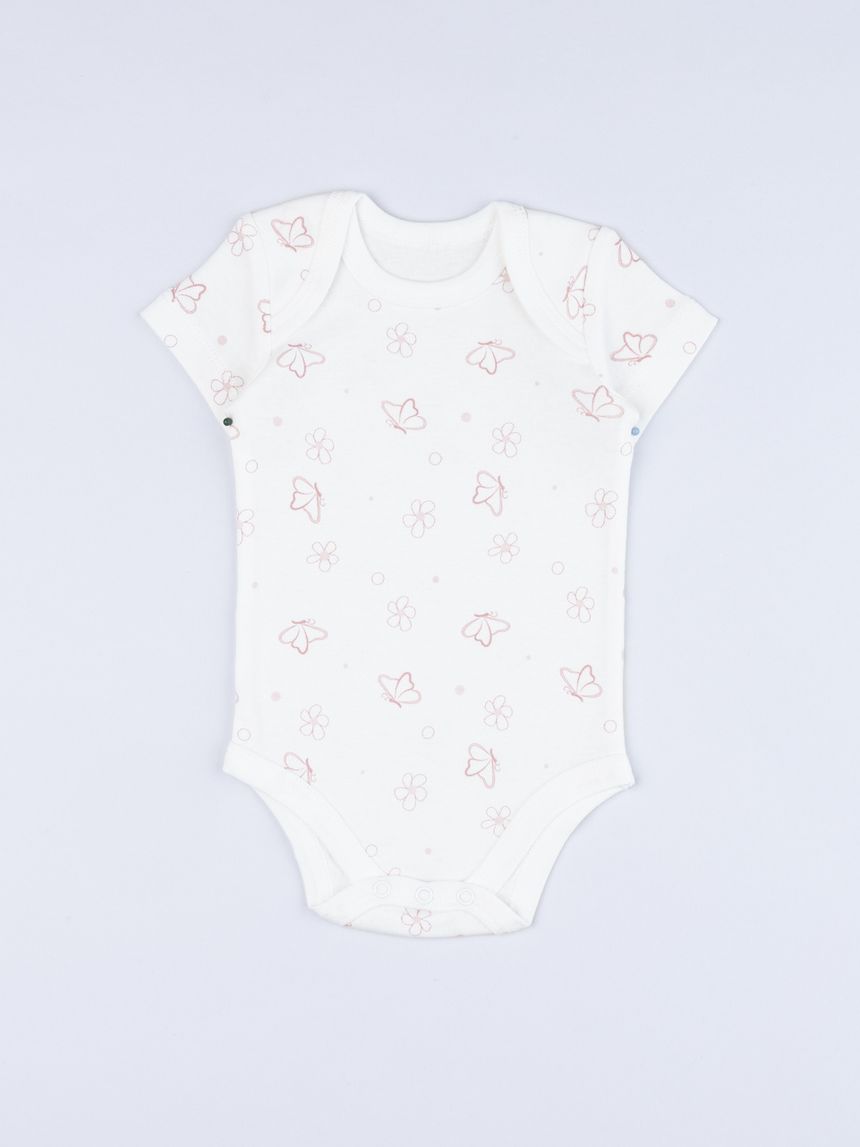 Body bimba farfalle allover