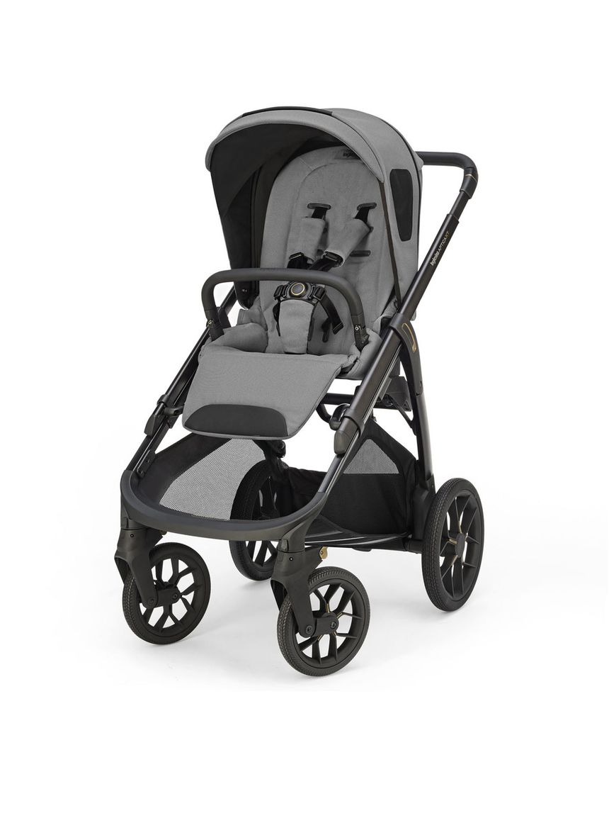 Passeggino aptica xt - canyon grey, telaio total black - inglesina