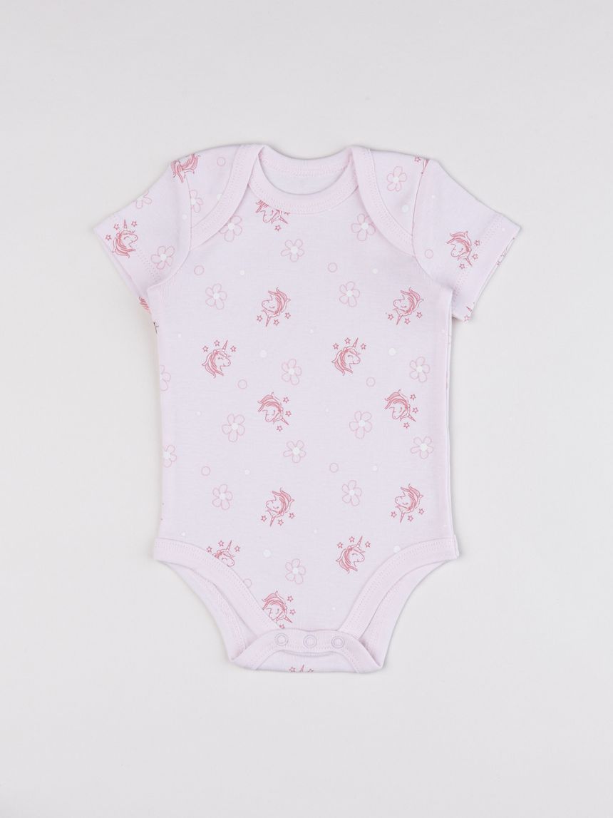 Body bimba rosa unicorni