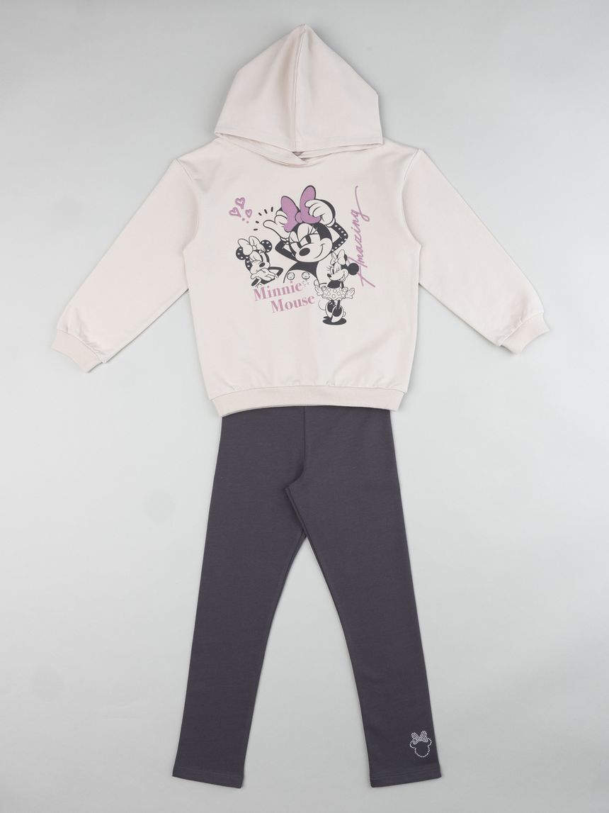 Completo jogging bambina minnie