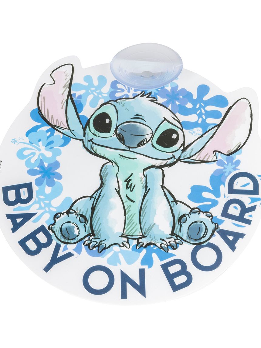 Baby on board stitch - disney