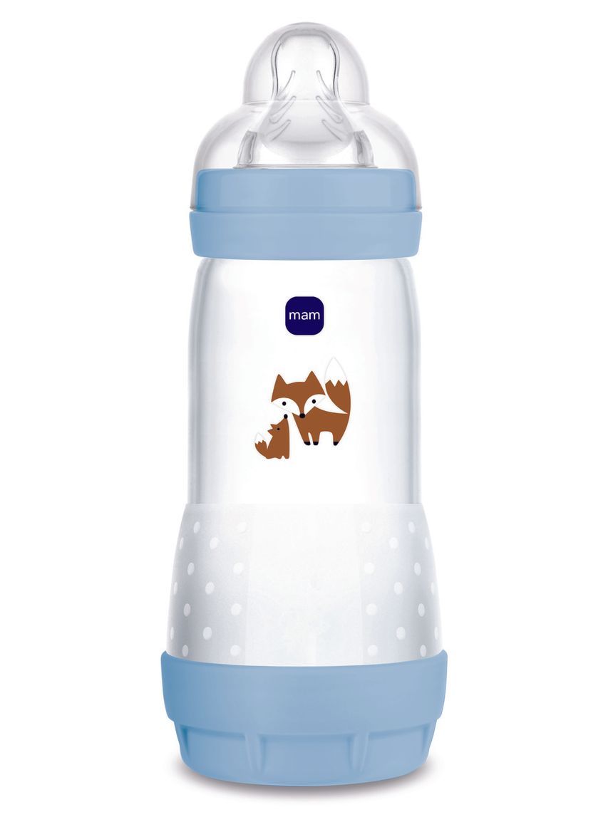 Biberon easy start 320ml bio-circolare conf. singola azzurro - mam
