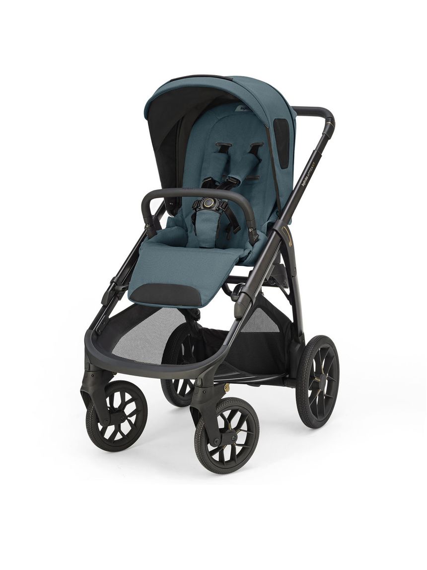 Passeggino aptica xt - himalaya blue, telaio total black - inglesina