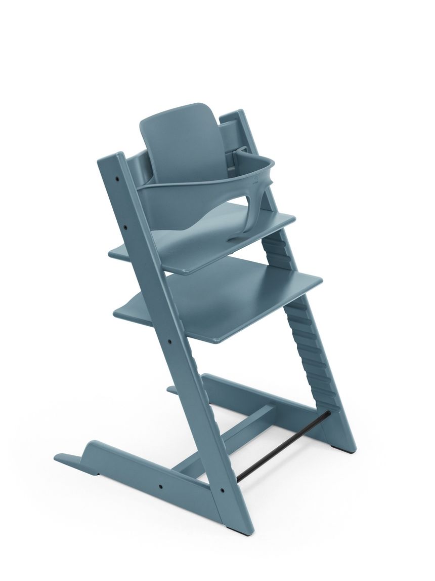 Tripp trapp® baby set² - fjord blue - stokke