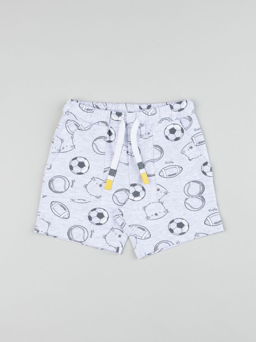 Shorts grigi soccer bimbo