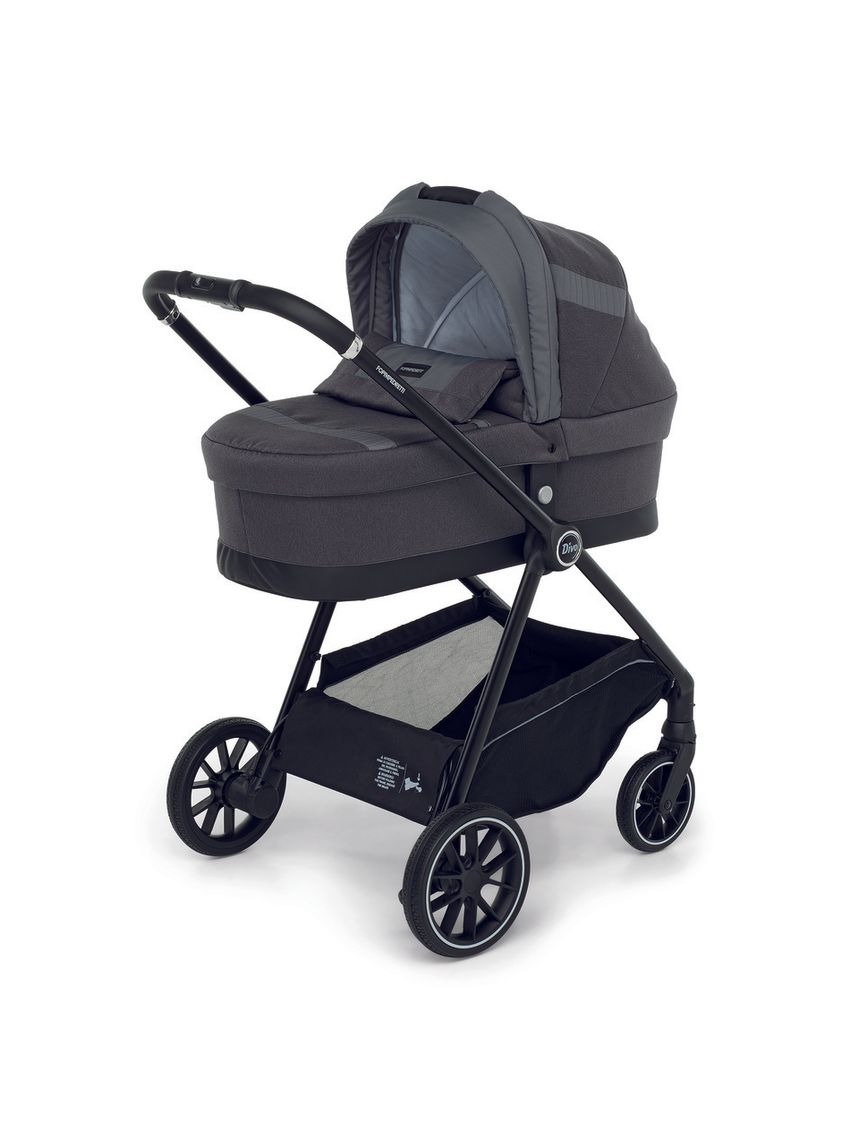 Trio divo + seggiolino rek grey+ adattatore - sport - foppapedretti