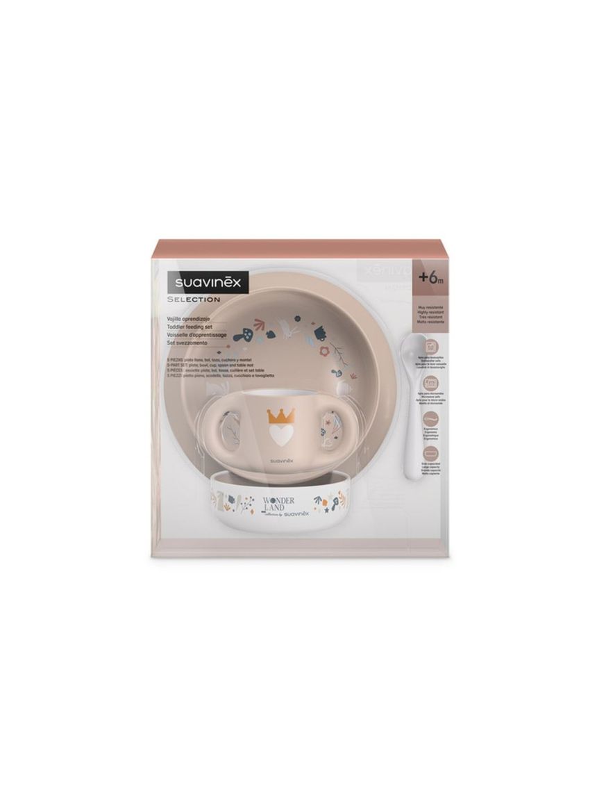 Set svezzamento girl +6m - suavinex