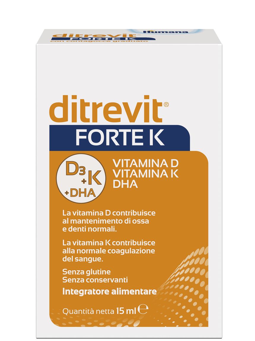 Integratore alimentare ditrevit forte k 15ml - humana