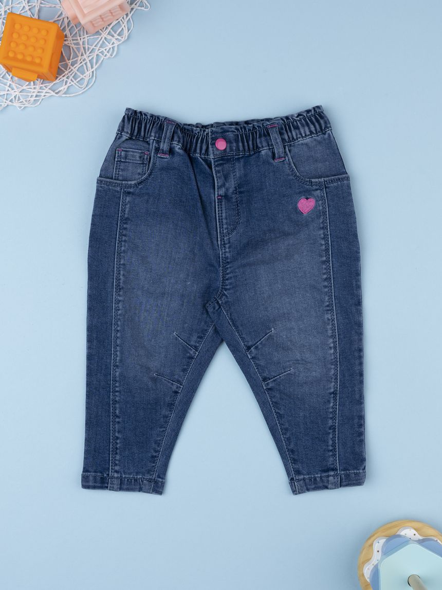 Pantaloni denim bimba