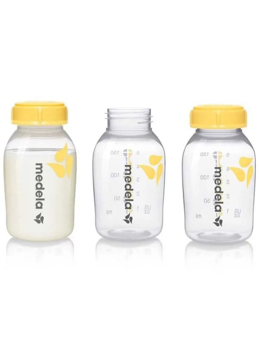 Bottiglie per la conservazione del latte materno (3 da 150 ml) - medela