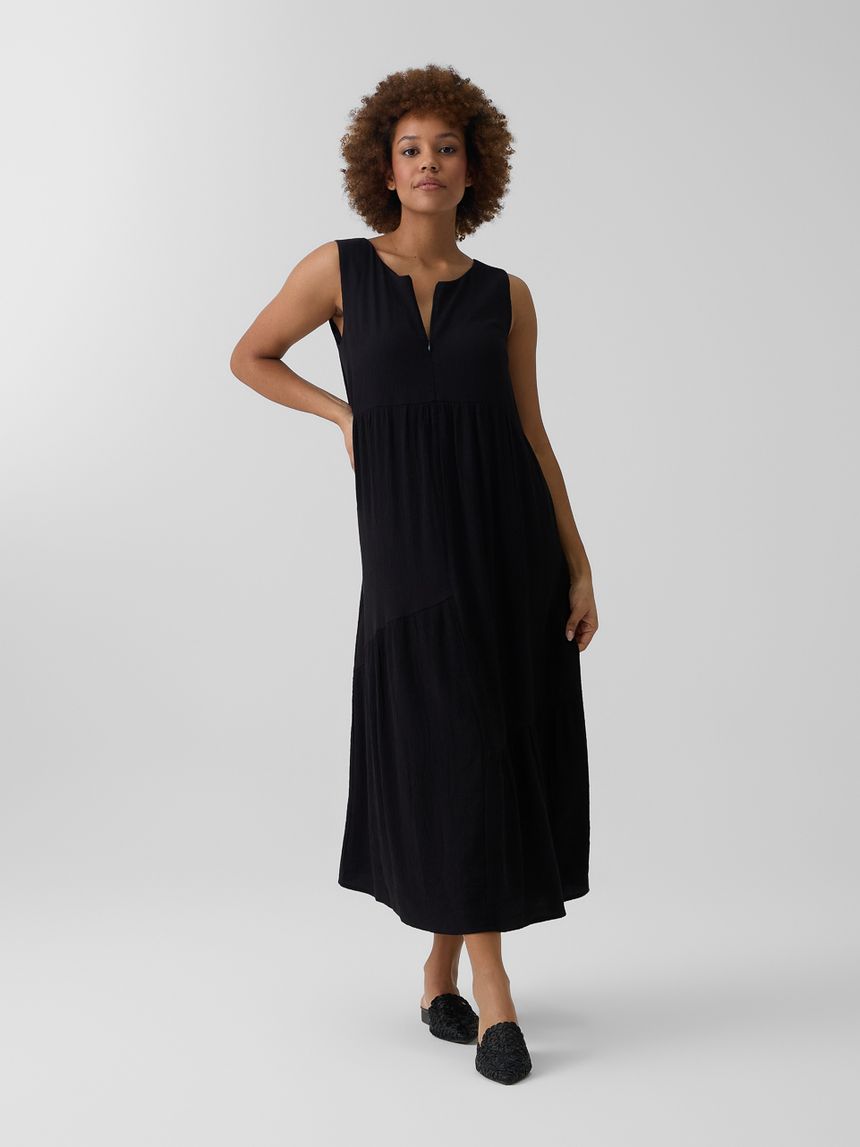 Abito lungo allattamento nero