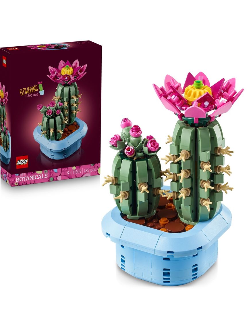Lego botanicals 11509 cactus in fiore