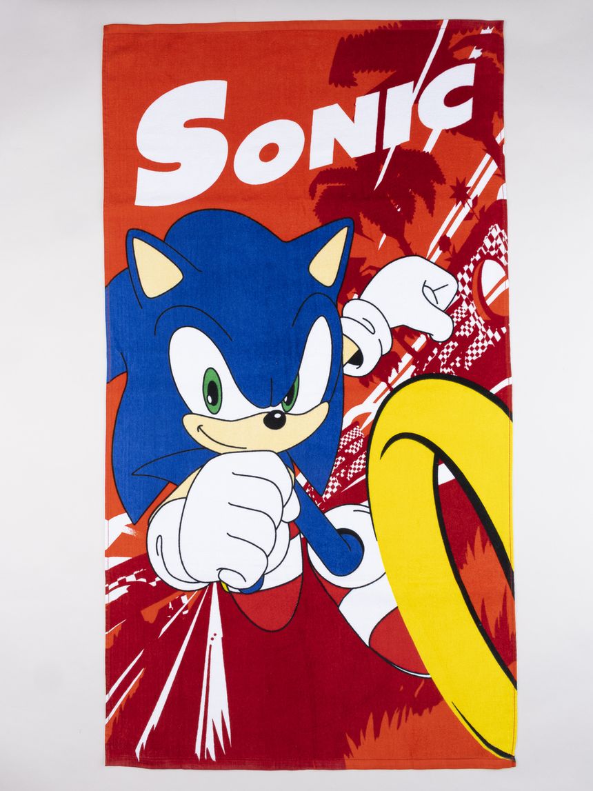 Telo mare bambino sonic colorato