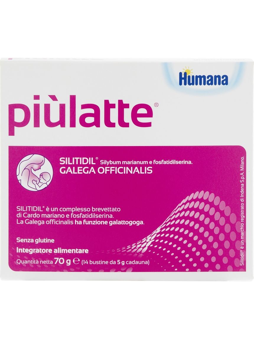 Integratore alimentare piùlatte 14 bst - humana