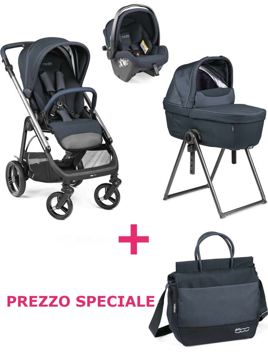 Trio veloce belvedere slk 500 con borsa a un prezzo speciale - peg perego