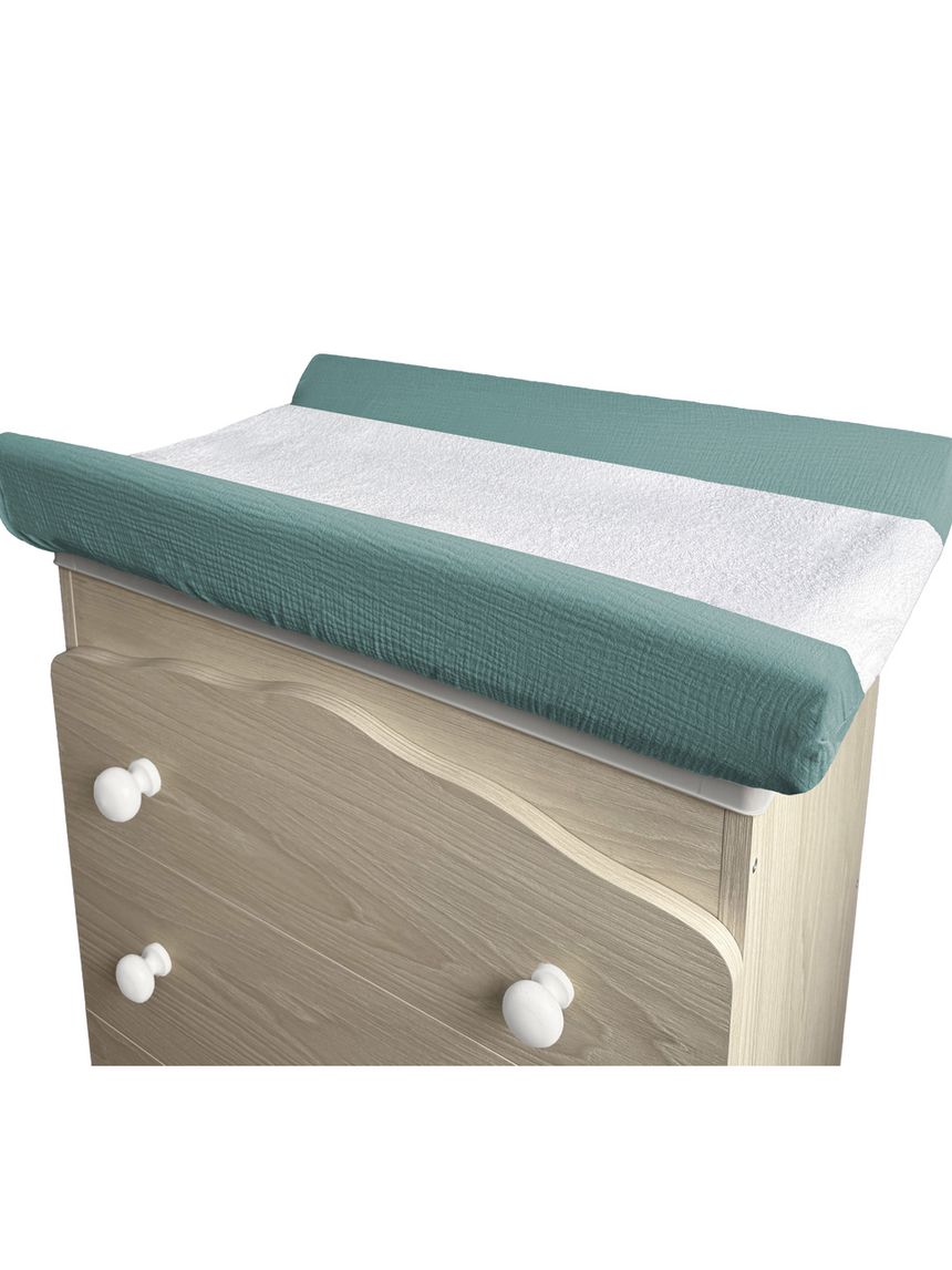 Coprifasciatoio muslin eucalipto - italbaby