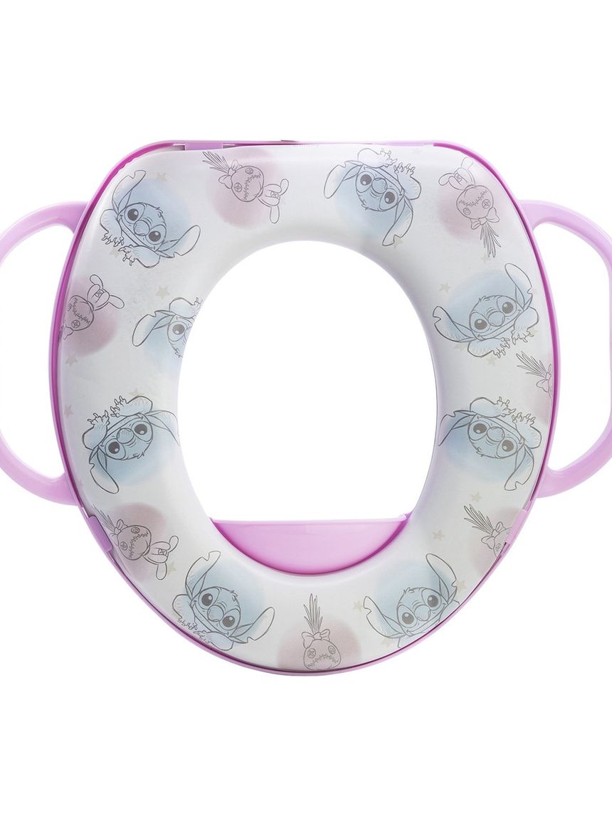 Riduttore wc morbido con maniglie -  stitch