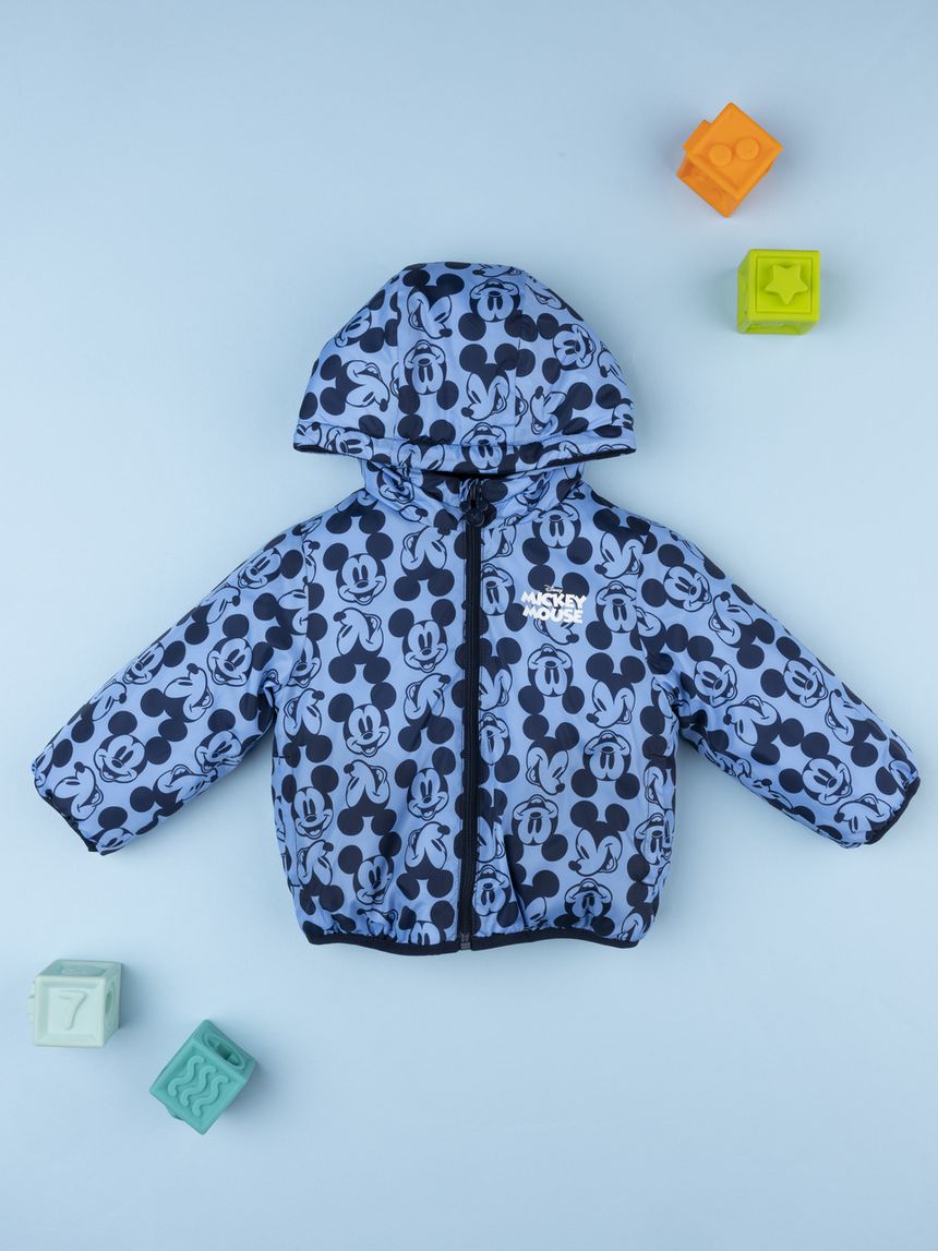 Giubbino bimbo blu mickey mouse