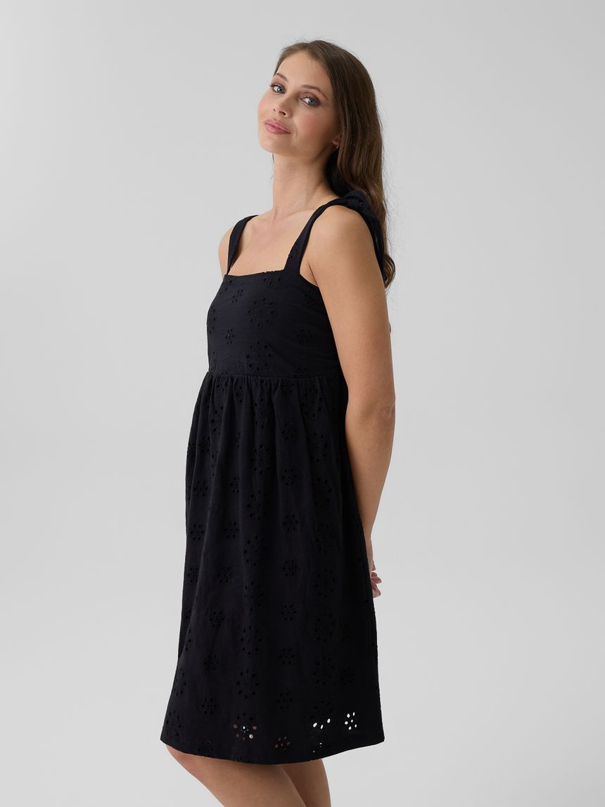 Set da donna a costine per maternità, reggiseno integrato e