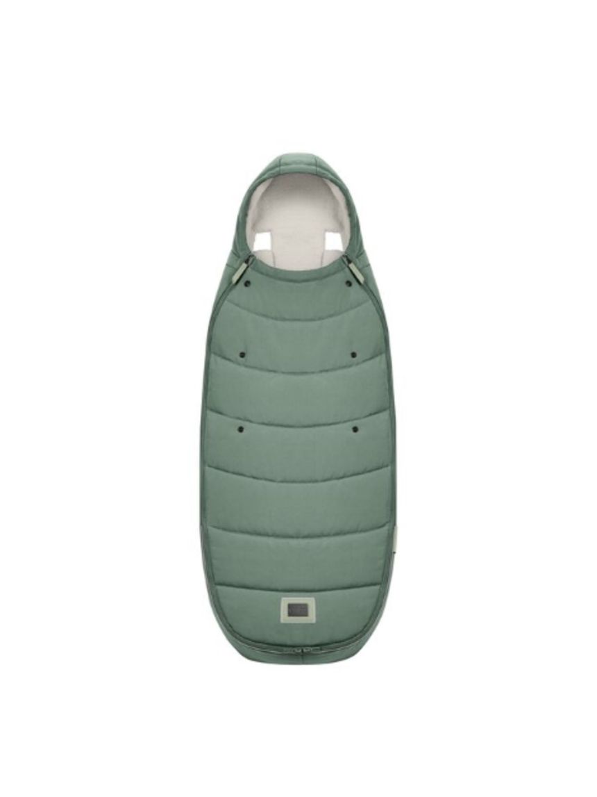 Sacco coprigame platinum footmuff leaf green - cybex platinum