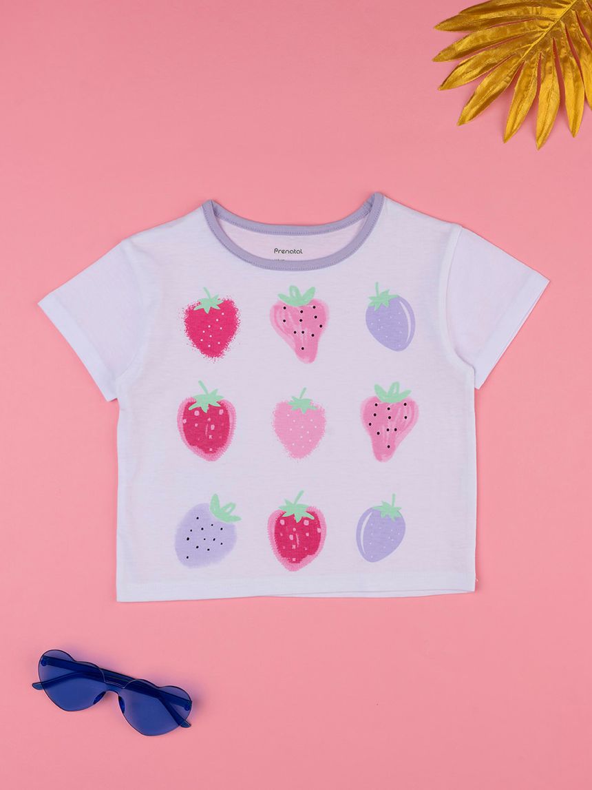 T-shirt bimba cuori
