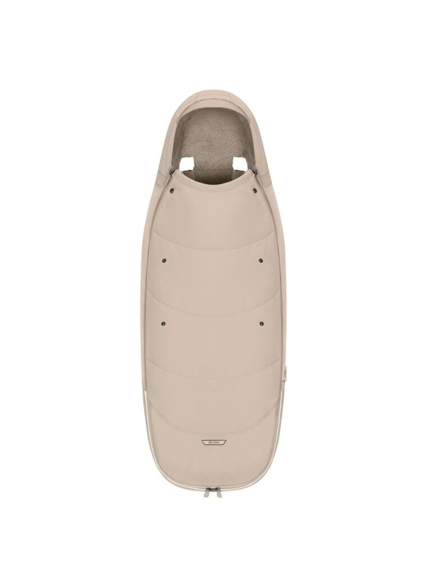 Sacco coprigame platinum footmuff cozy beige - cybex platinum