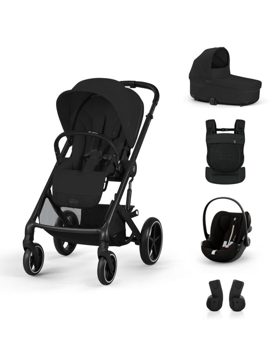 Pack s trio balios s lux moon black cloud g3 e amya magic black - cybex
