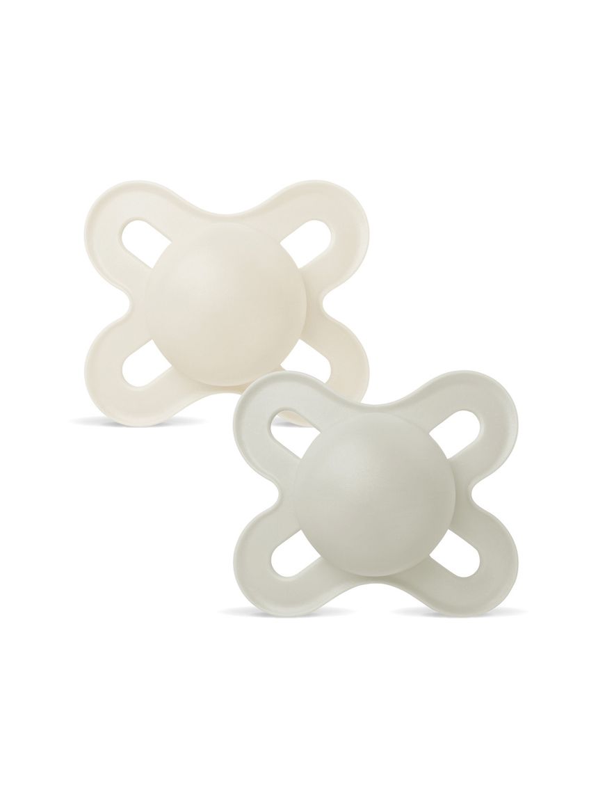 Mam original start succhietto 0-2 mesi (set da 2), ciuccio mam 0-2 mesi con tettarella ortodontica in caucciù, neutro