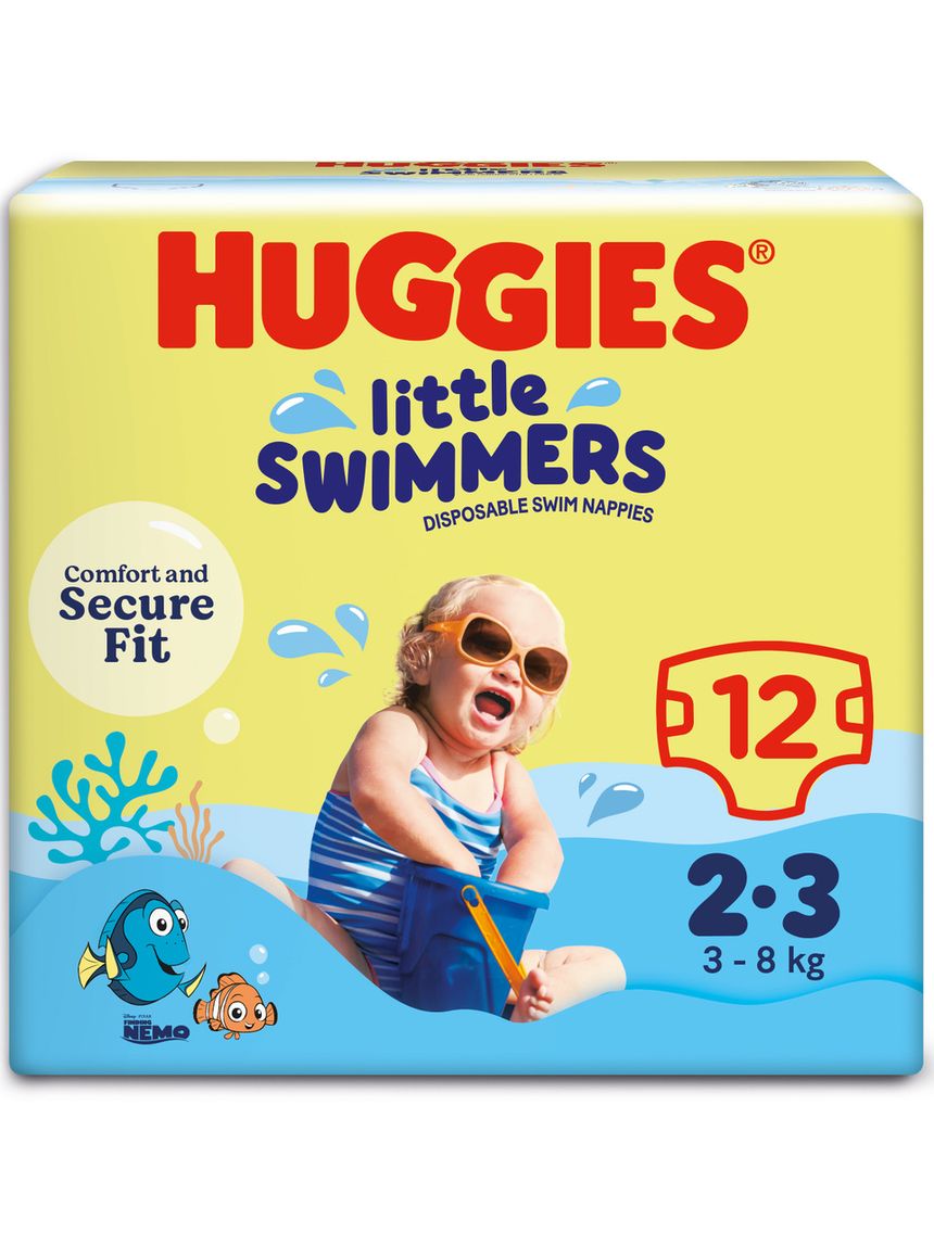 Pannolino-costumino little swimmers small taglia 2-3 (3-8 kg) - huggies