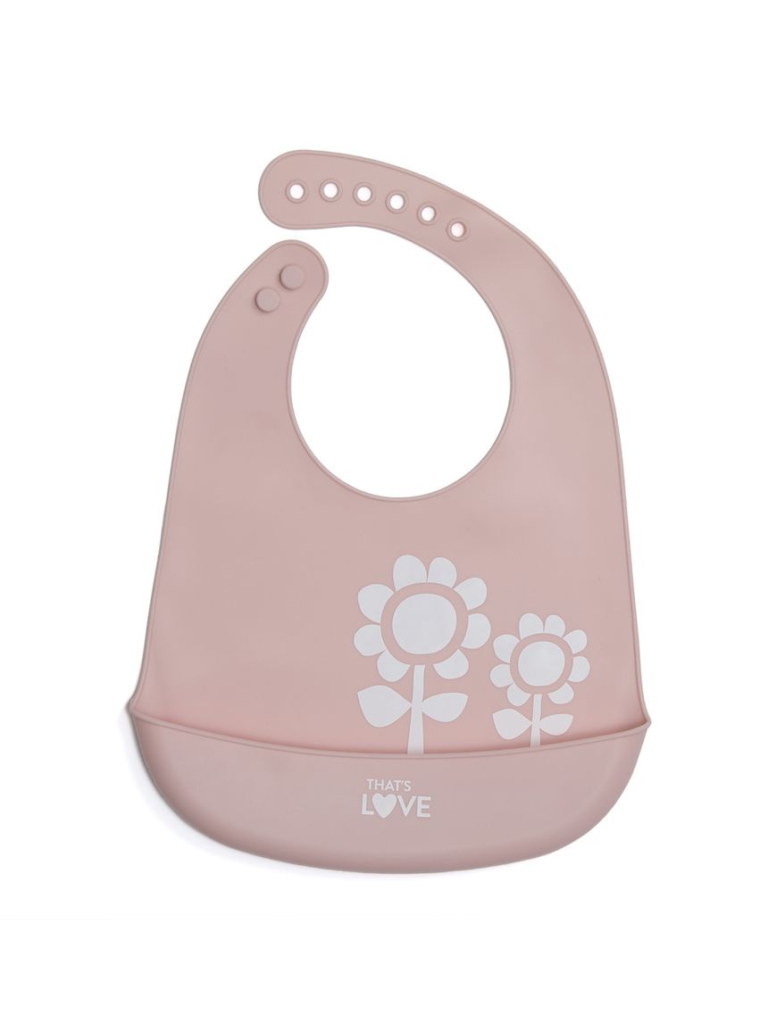 Bavaglino in silicone pink - that's love