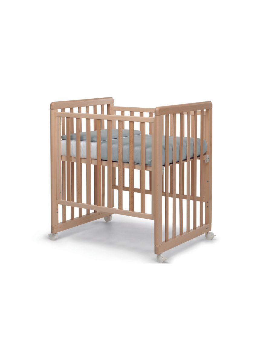 Lettino forever 8 in 1 naturale tessile grey - brevi