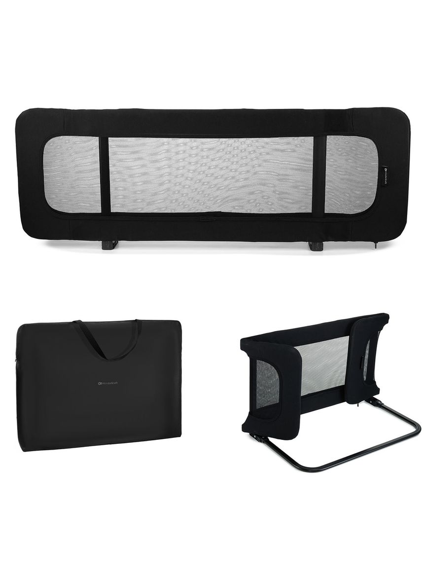 Barriera letto guard&dream black - kinderkraft